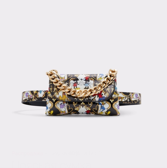 Disney X Aldo Belt Bag Mickey Minnie New with tags - Picture 2 of 7